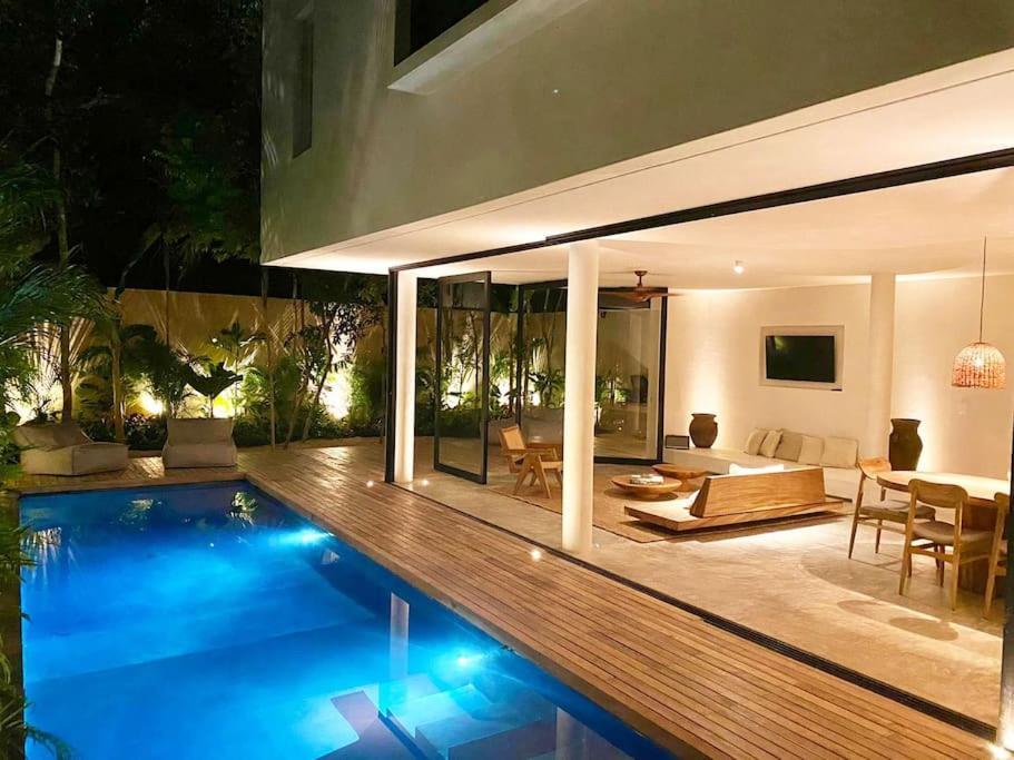 Casa Areca, Awarded Architectural Villa Located In A Secured Gated Community, With Concierge Services Tulum Dış mekan fotoğraf